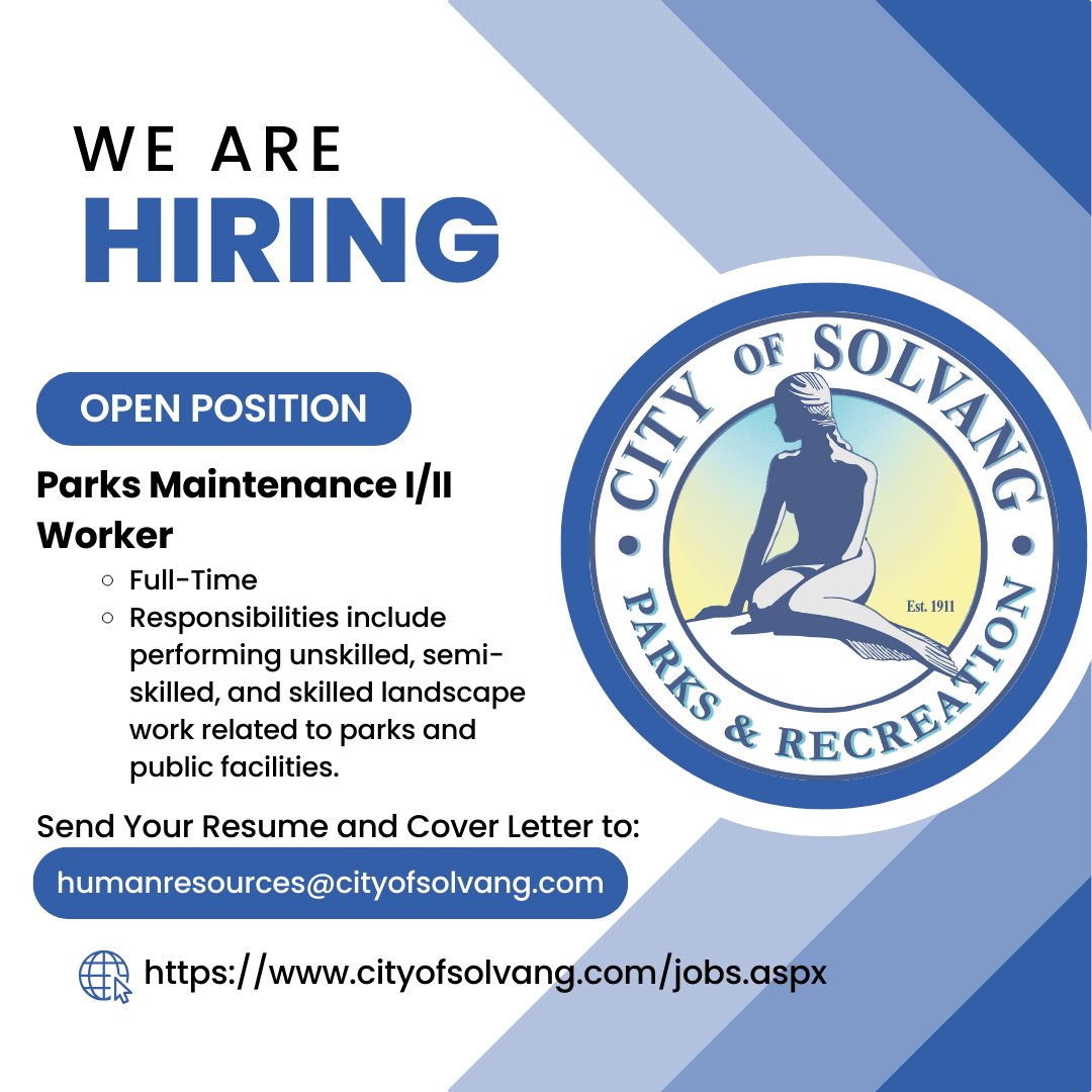 Hiring- Parks Maintenance